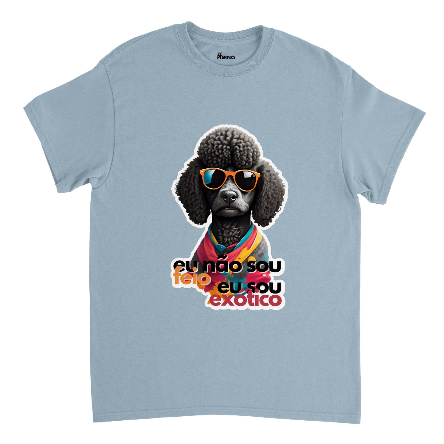 Male Funny T-shirt - Cão Exótico