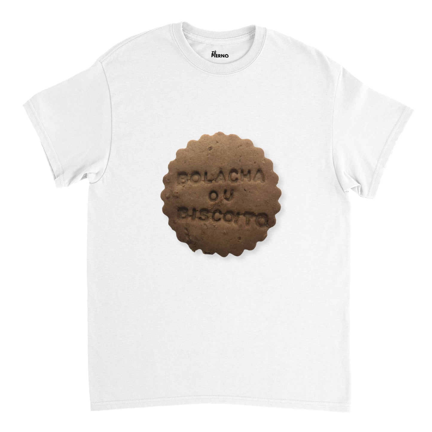 Male Funny T-shirt - Biscoito ou Bolacha