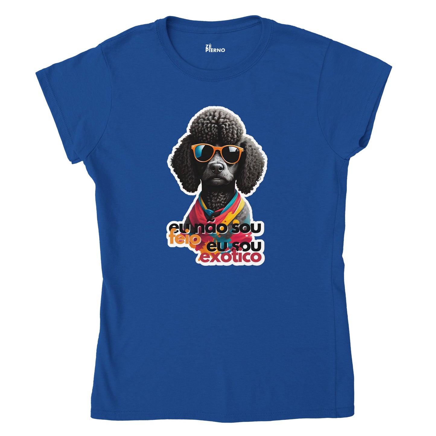 Female Funny T-shirt -  Cão Exótico