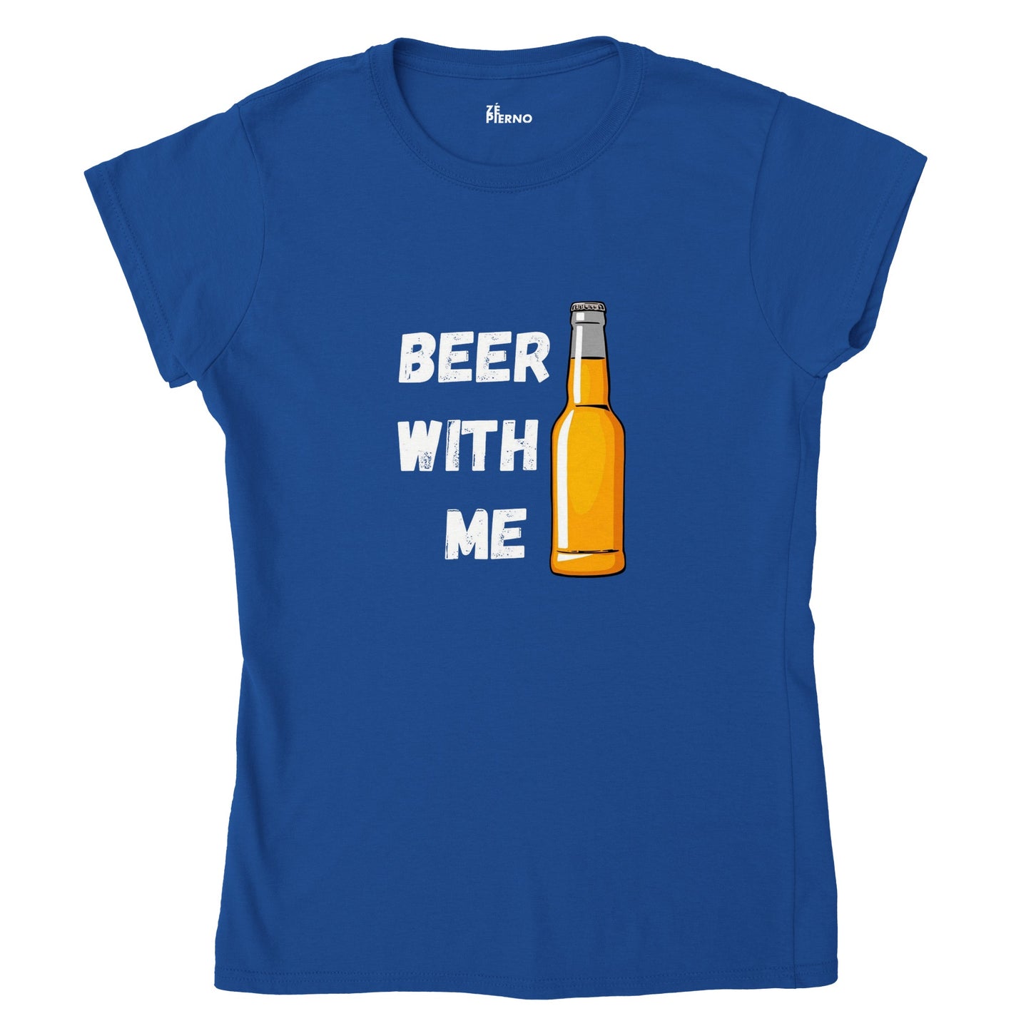 Female Funny T-shirt - Beer with me