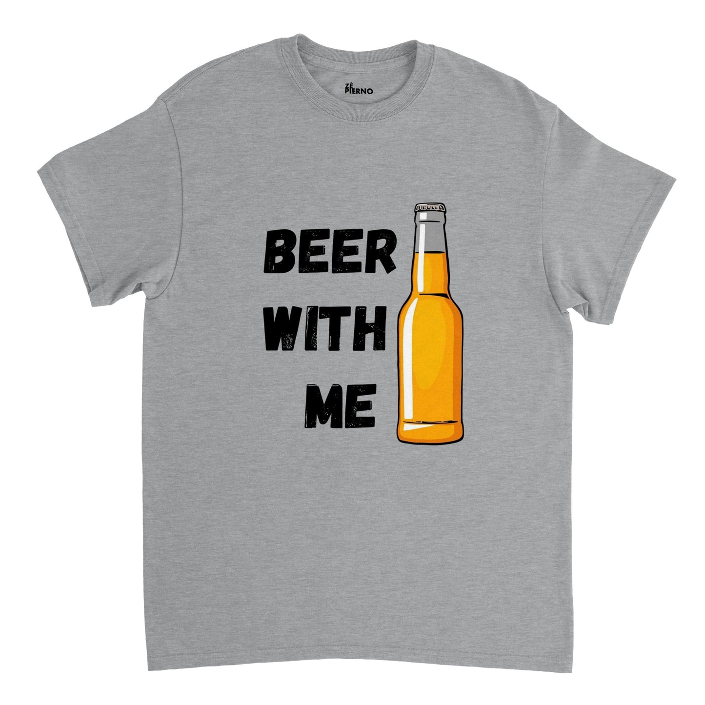 Male Funny T-shirt - Beer with me