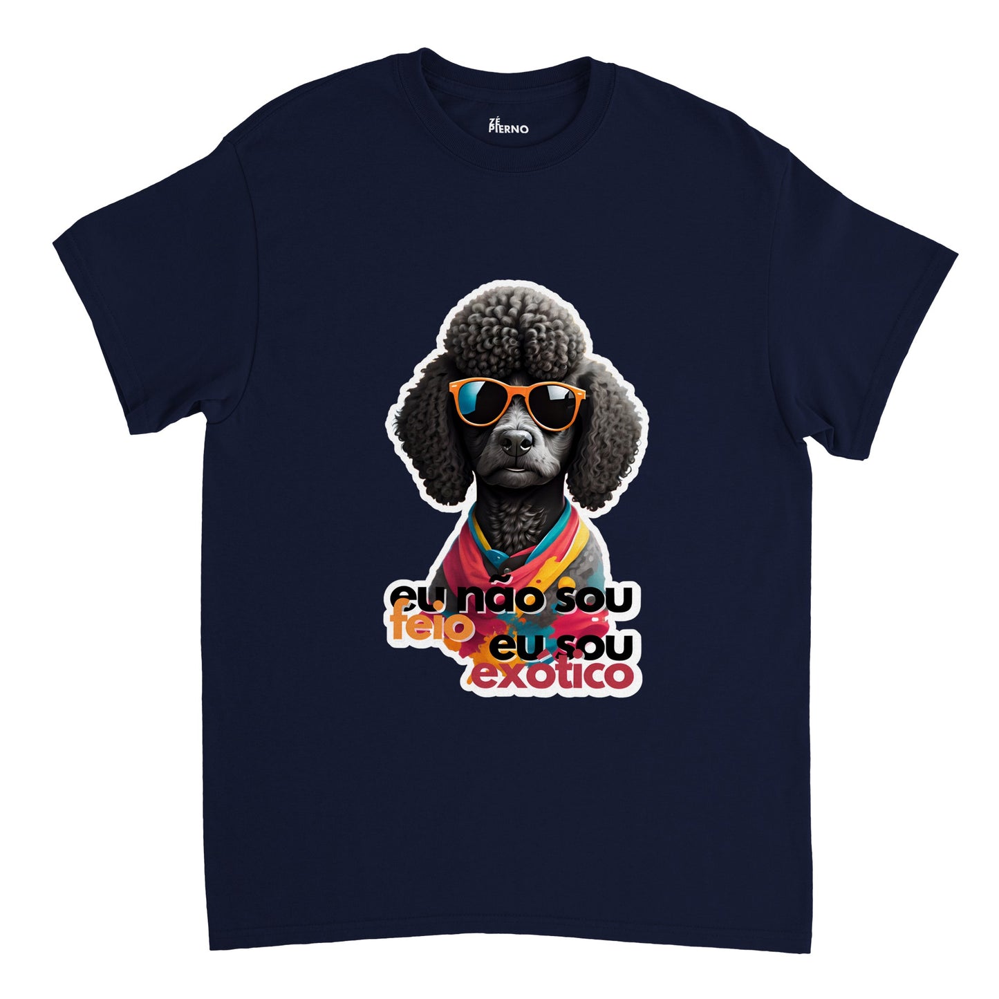 Male Funny T-shirt - Cão Exótico