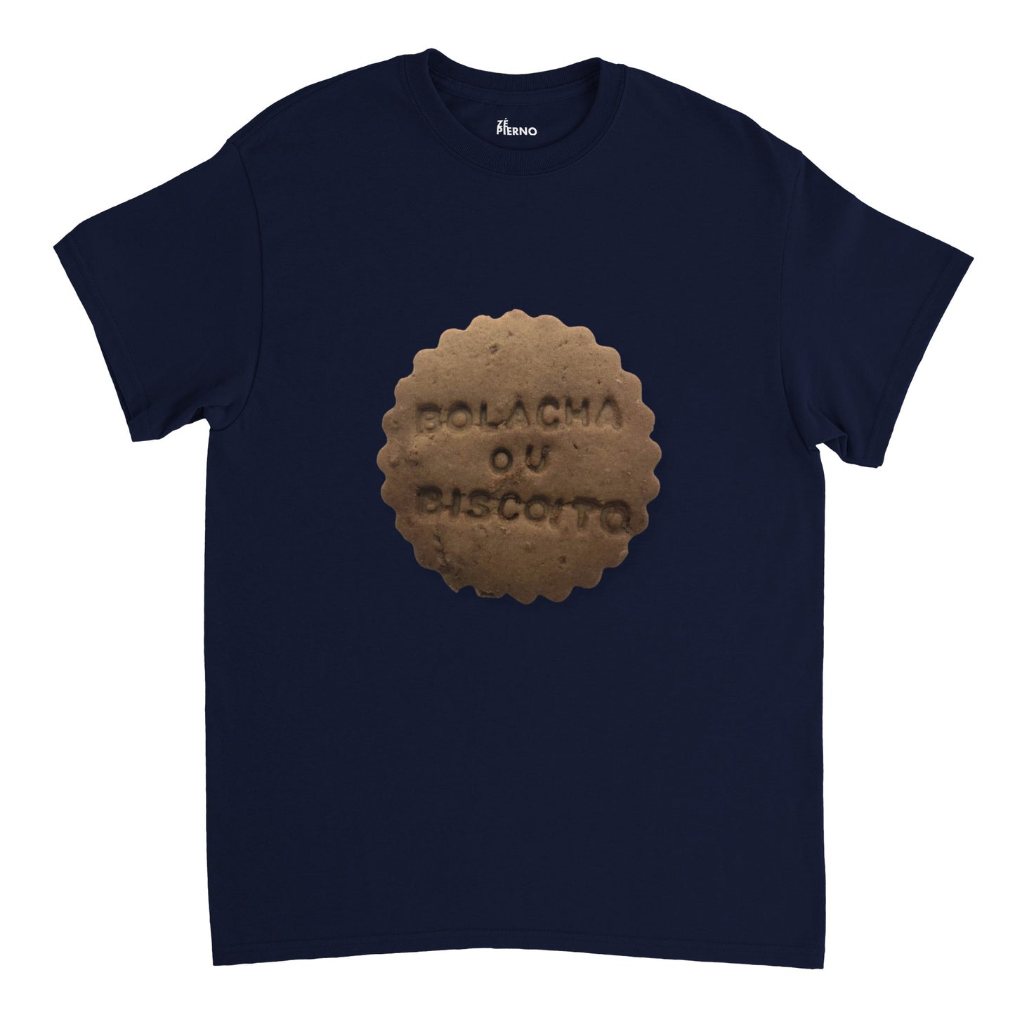 Male Funny T-shirt - Biscoito ou Bolacha