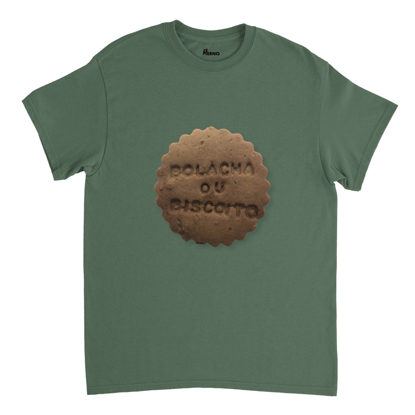 Male Funny T-shirt - Biscoito ou Bolacha