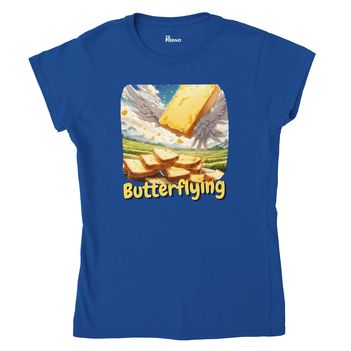 Female Funny T-shirt - Butterflying