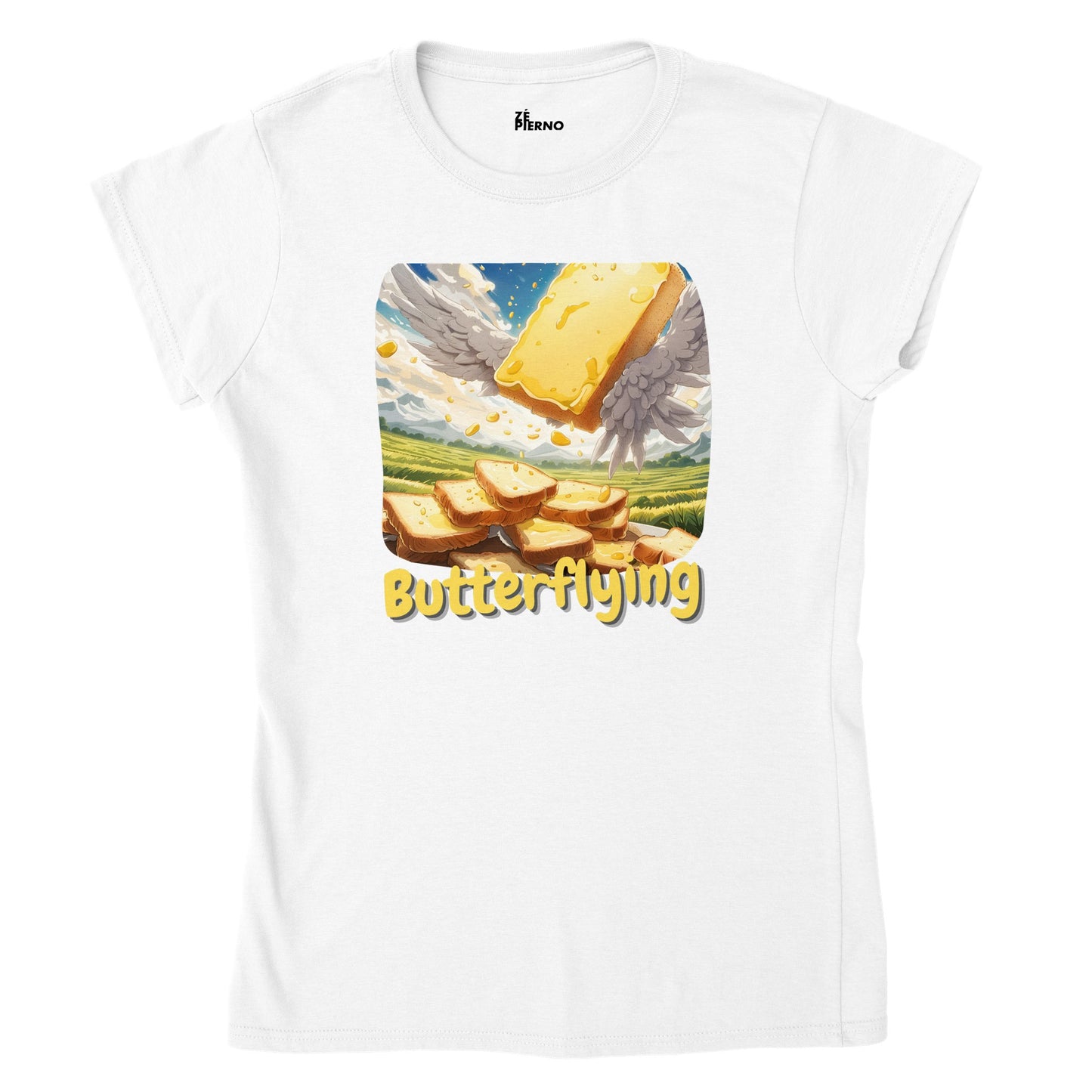 Female Funny T-shirt - Butterflying