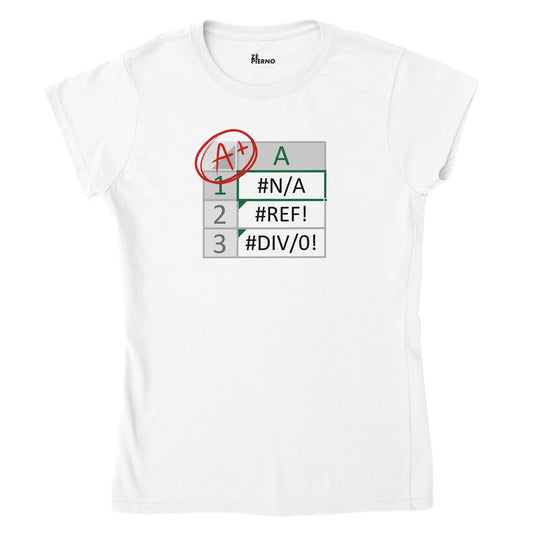 Female Funny T-shirt - #ERRORS