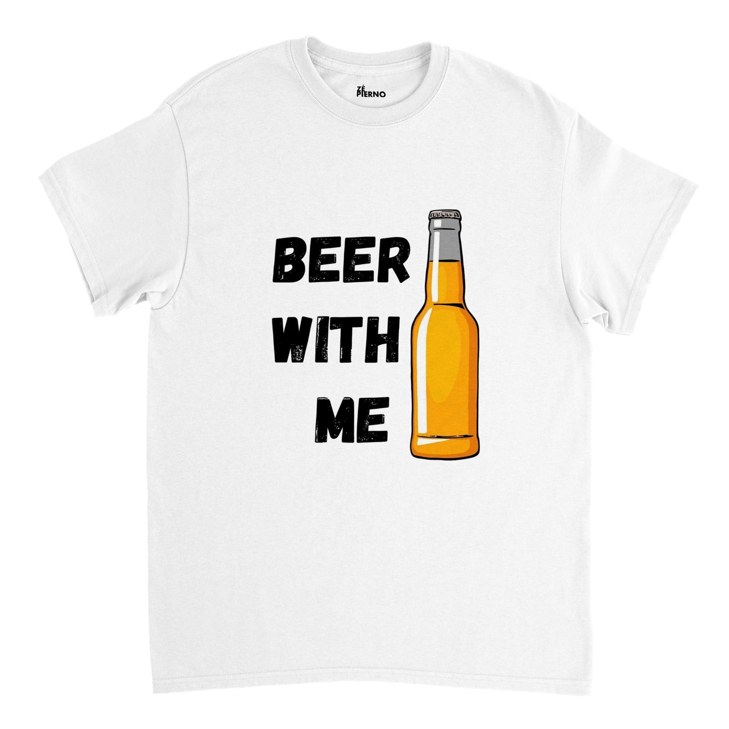 Male Funny T-shirt - Beer with me