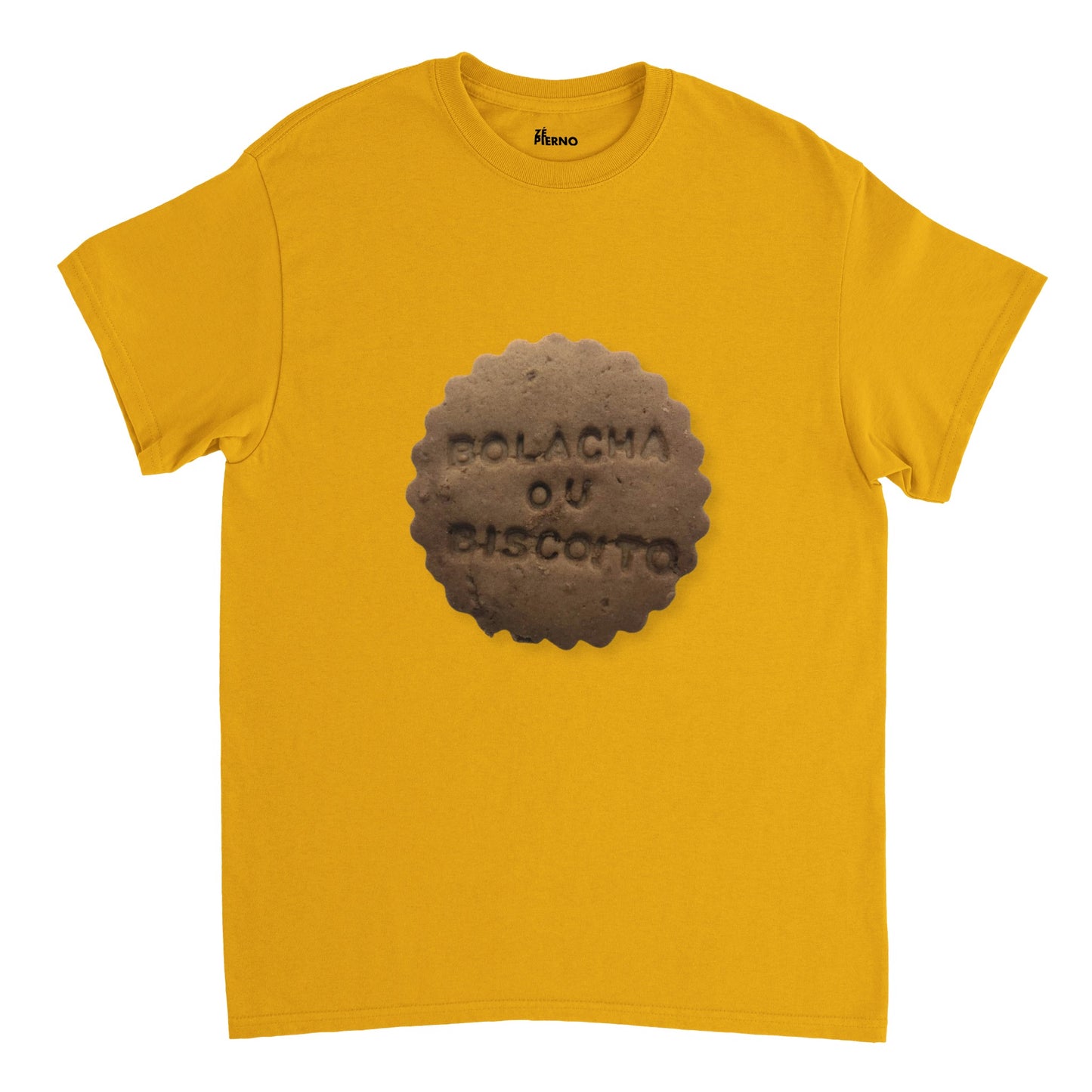 Male Funny T-shirt - Biscoito ou Bolacha