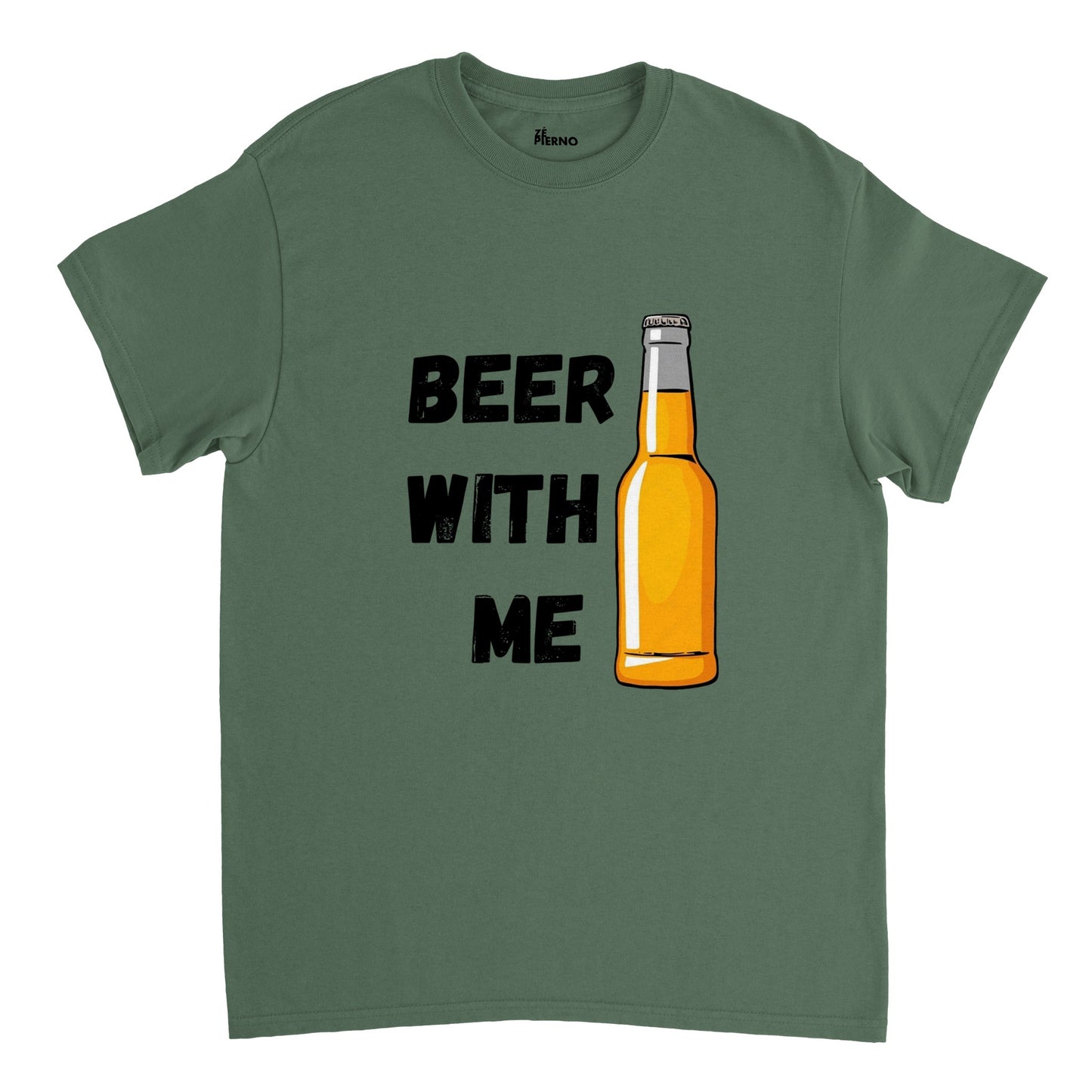 Male Funny T-shirt - Beer with me