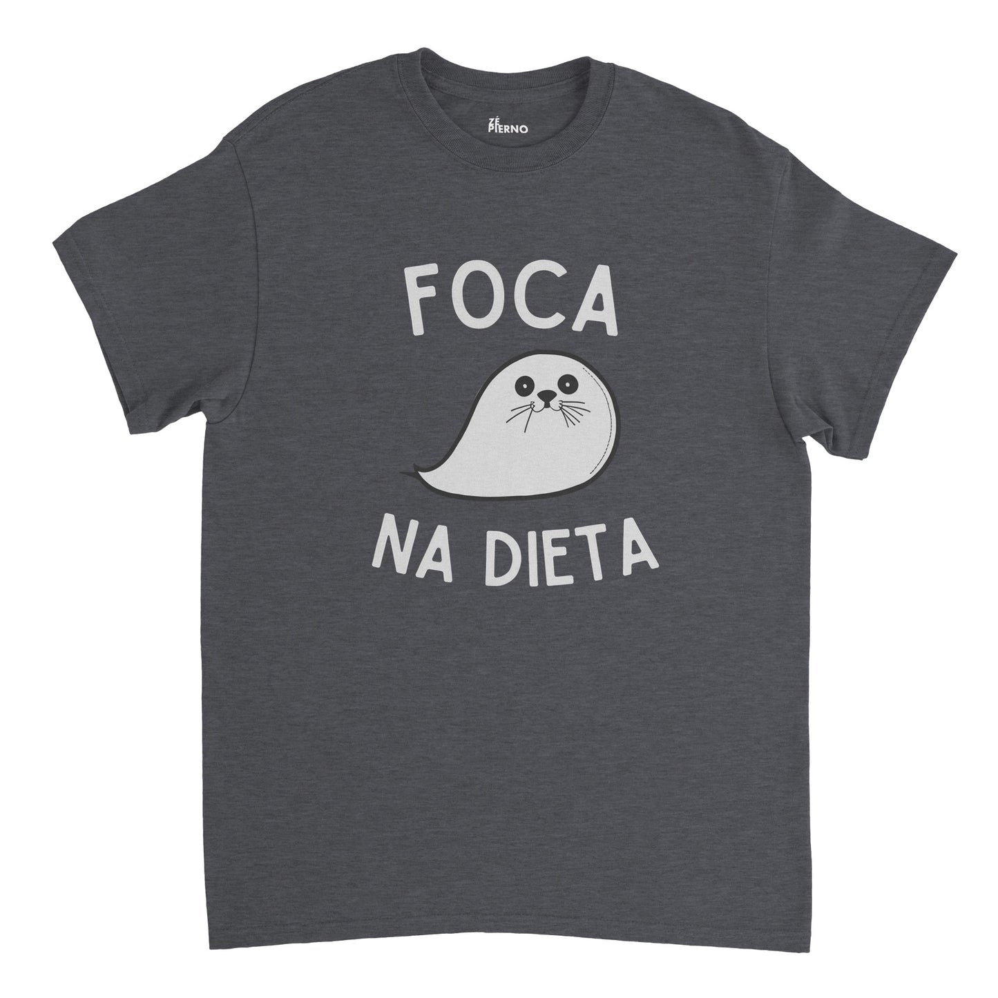 Male Funny T-shirt - Foca na dieta