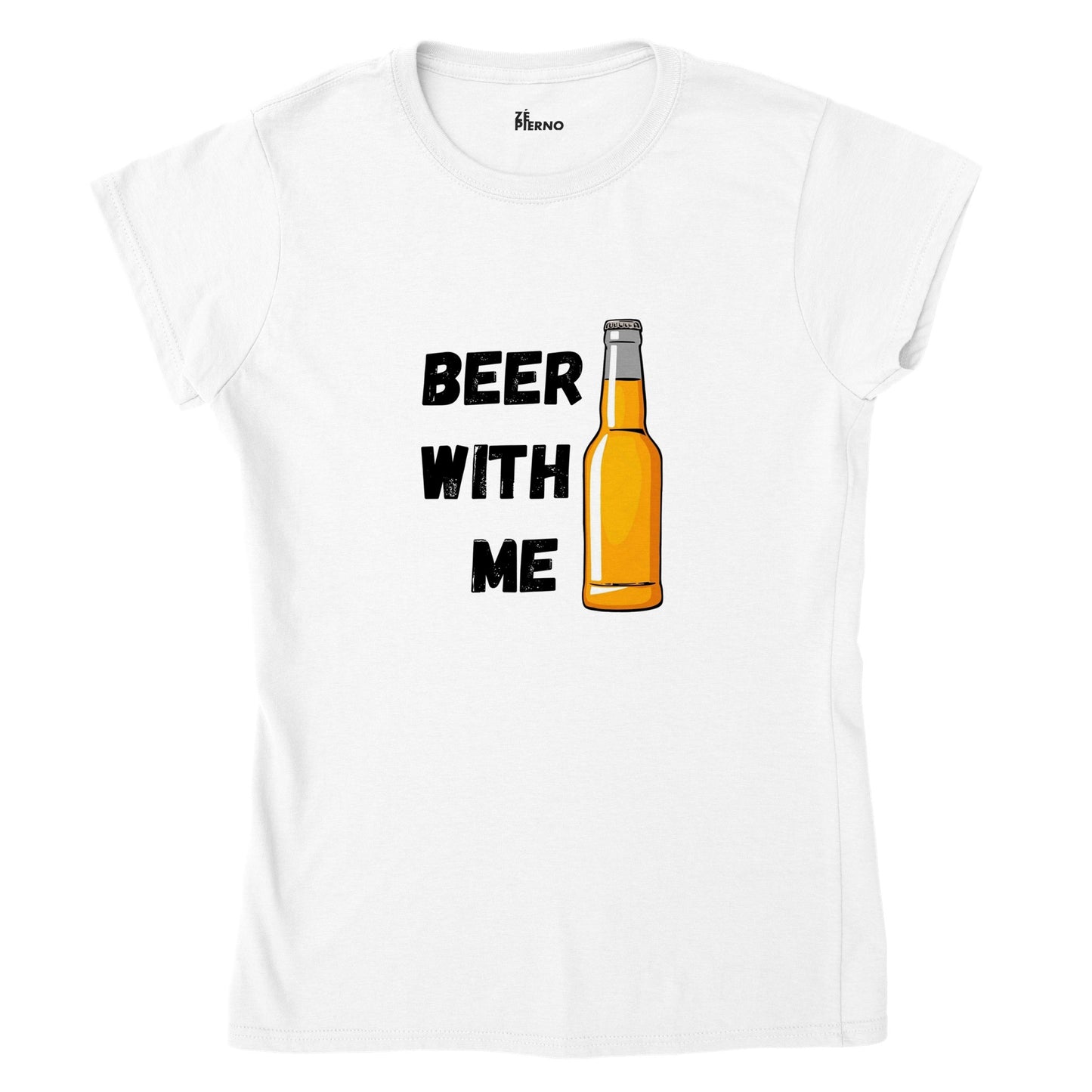 Female Funny T-shirt - Beer with me