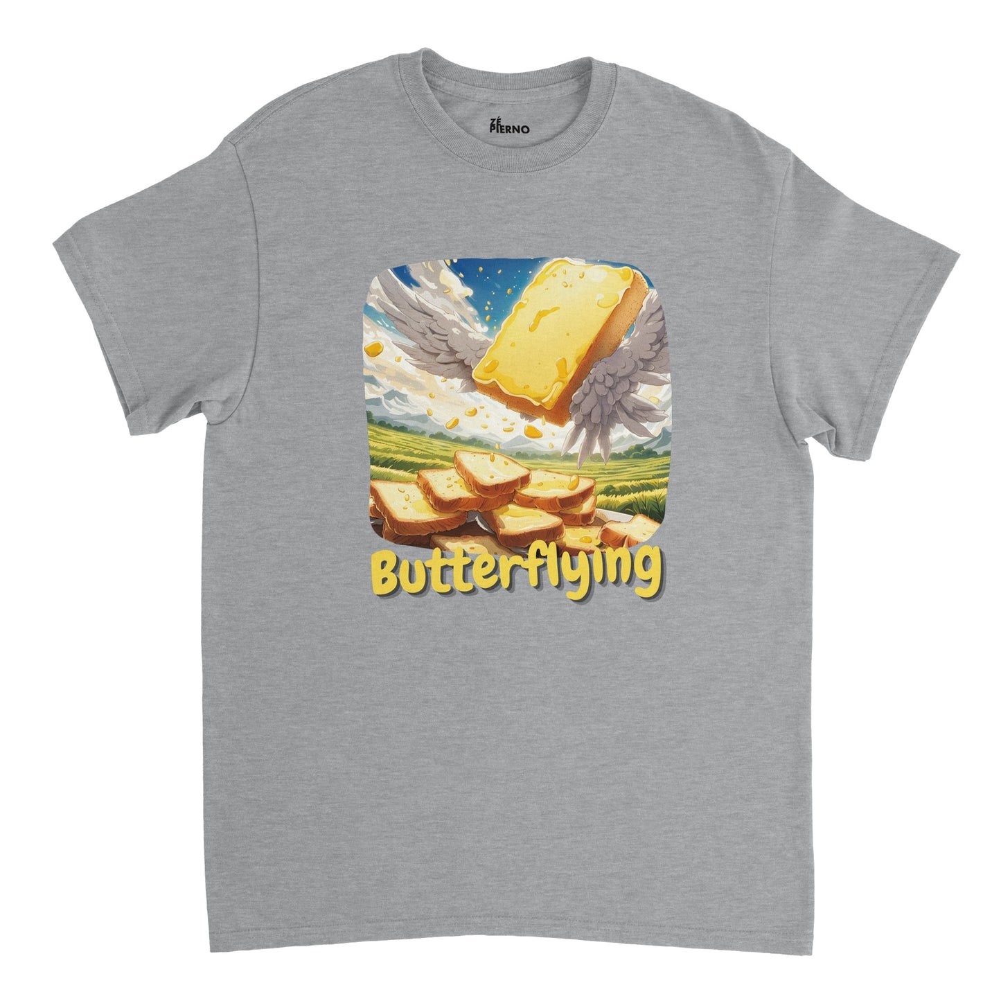 Male Funny T-shirt - Butterflying