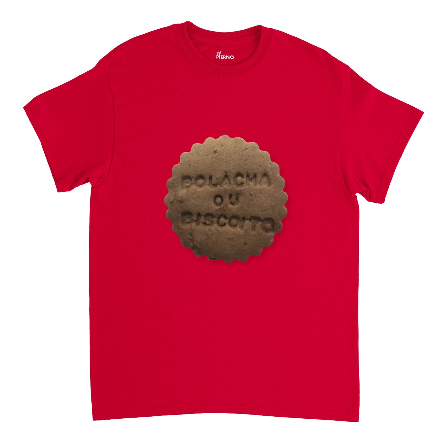 Male Funny T-shirt - Biscoito ou Bolacha