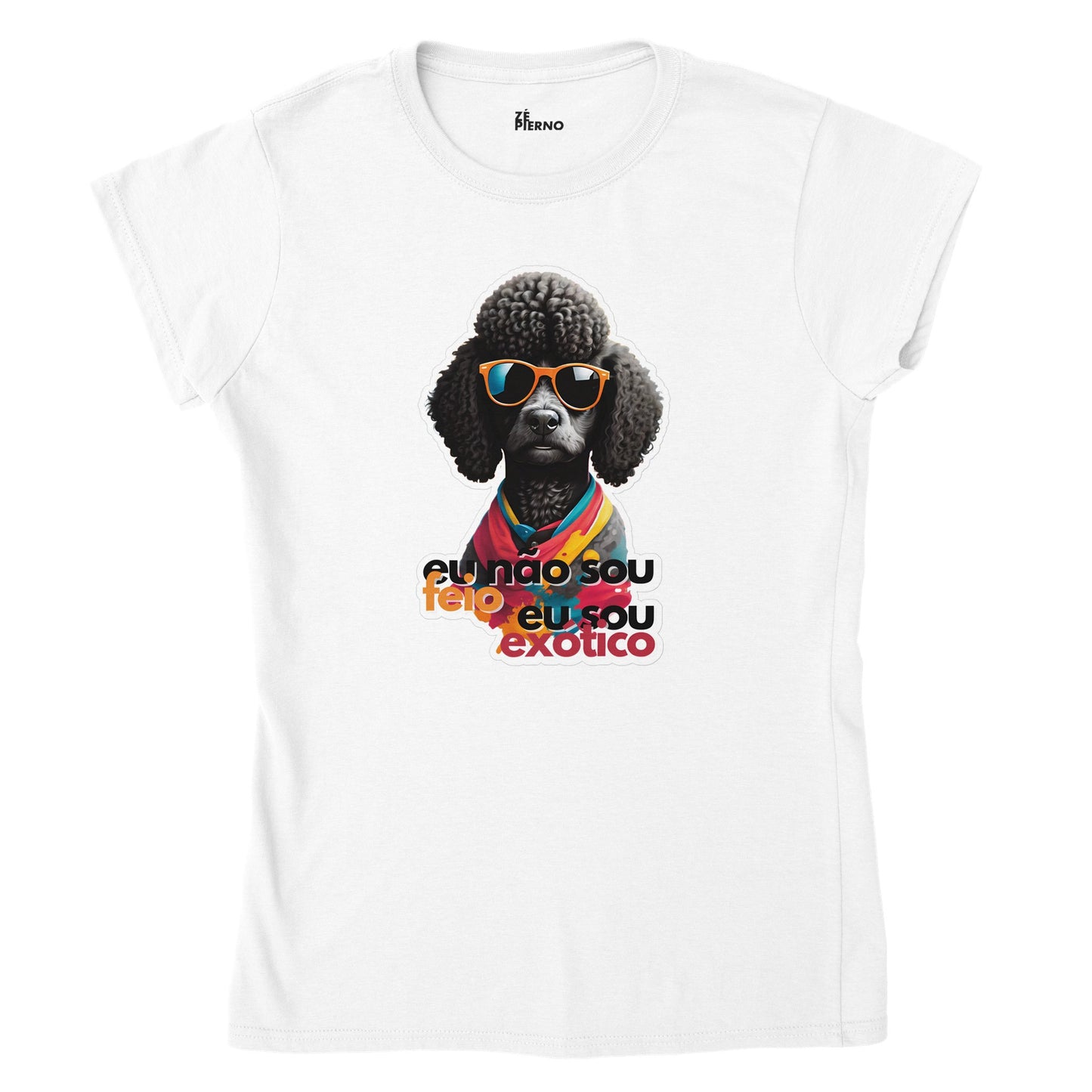 Female Funny T-shirt -  Cão Exótico